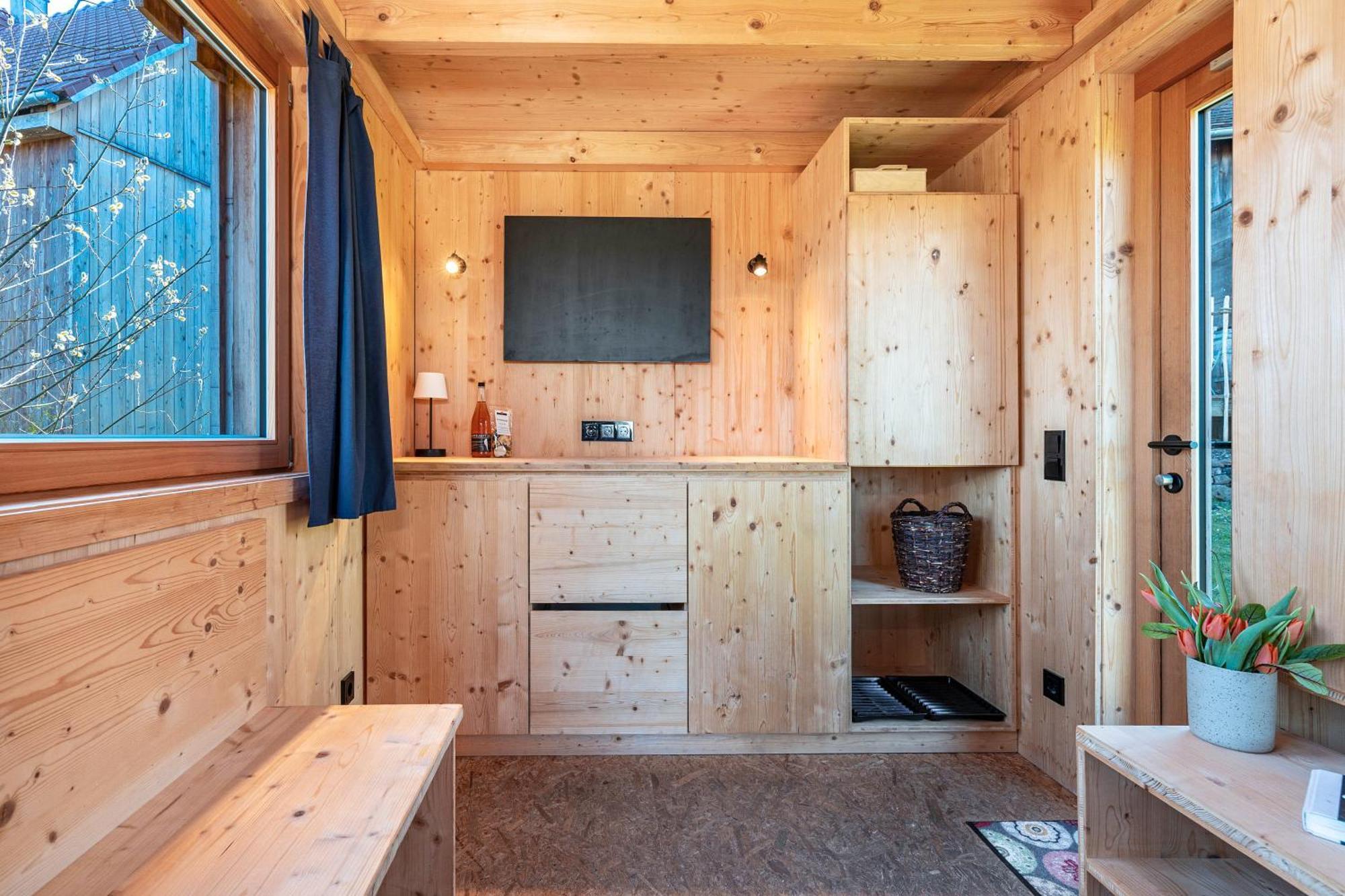 Tiny Houses Der Dorfscheune Bieselsberg Esterno foto